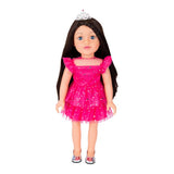 DesignAfriend Eva Prom Princess doll 18 inch, UK version