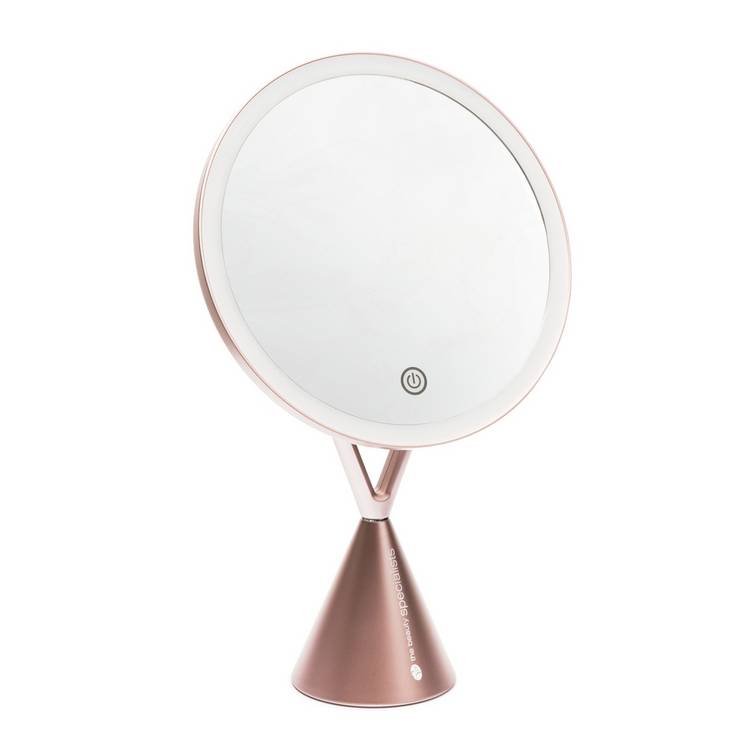 Rio HD illuminated makeup mirror 21cm, imported from the UK