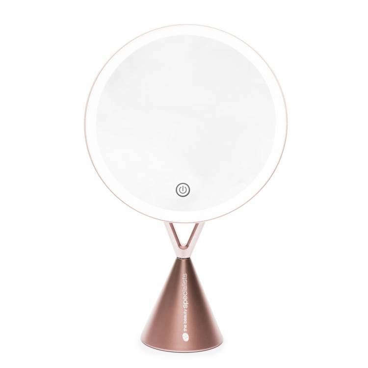 Rio HD illuminated makeup mirror 21cm, imported from the UK