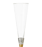 Wedgwood crystal toasting flutes set of 2 - British product
