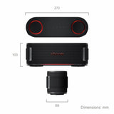 LG xboom Bounce portable Bluetooth speaker black, UK version