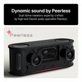 LG xboom Bounce portable Bluetooth speaker black, UK version