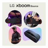 LG xboom Bounce portable Bluetooth speaker black, UK version