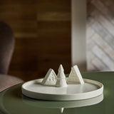 Habitat white ceramic trinket tray (British brand)