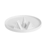 Habitat white ceramic trinket tray (British brand)