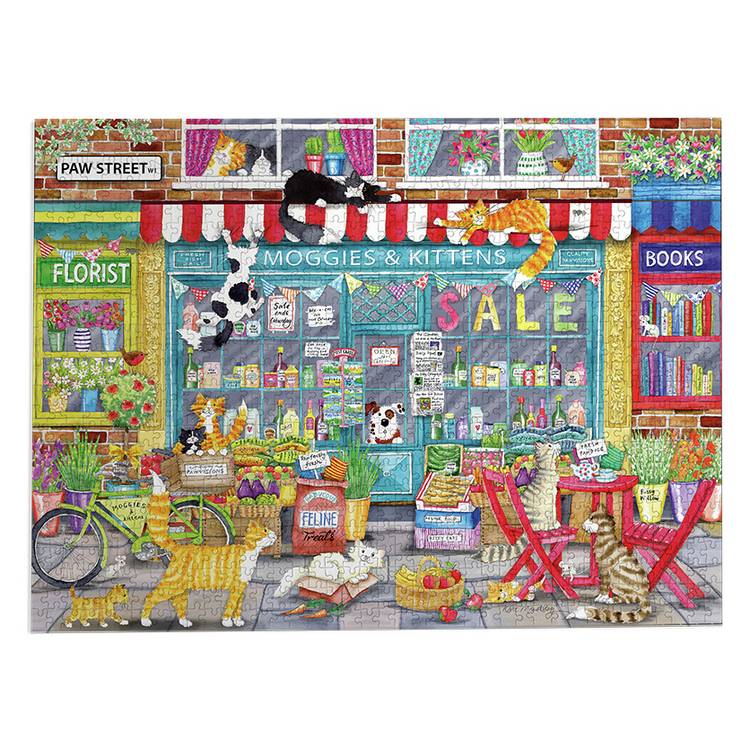 Gibsons Moggies and Kittens 1000pc jigsaw - British product