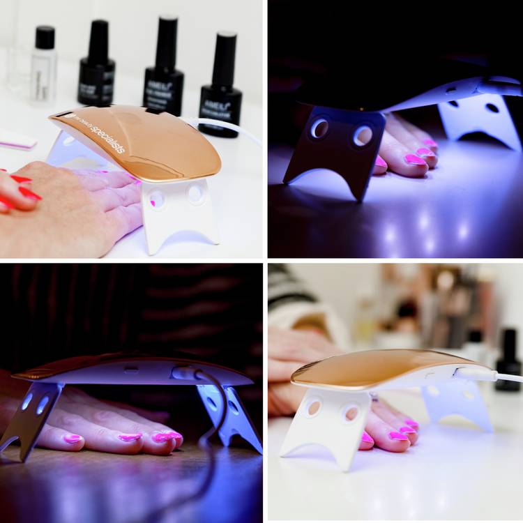 Rio gel nail polish set with lamp, imported from the UK