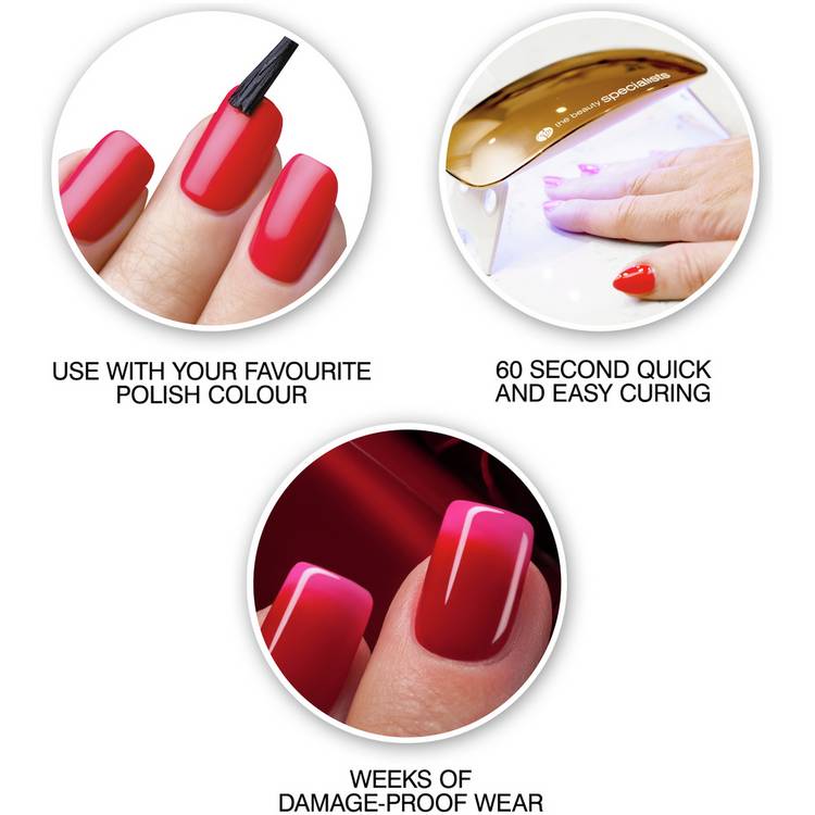 Rio gel nail polish set with lamp, imported from the UK