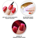 Rio gel nail polish set with lamp, imported from the UK