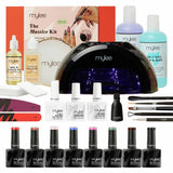 Mylee gel nail kit complete set with LED lamp - British product
