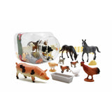 Chad Valley farm animal set bucket 50 pieces (British brand)