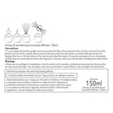 Argos Home reed diffuser Honey and Sandalwood 150ml, imported from the UK