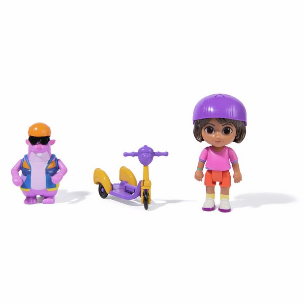 Dora Zoom and Explore Adventure Figure Pack, imported from the UK