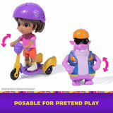Dora Zoom and Explore Adventure Figure Pack, imported from the UK
