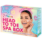 7th Heaven Head To Toe Spa Set 12 treatments (British brand)