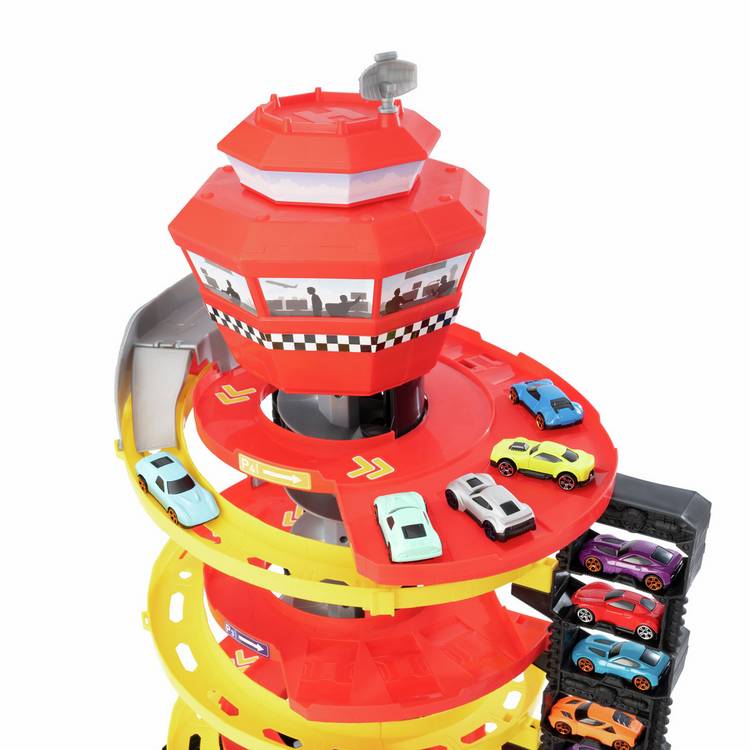 Teamsterz Sky High Garage with die-cast car - British product