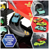 Teamsterz Sky High Garage with die-cast car - British product