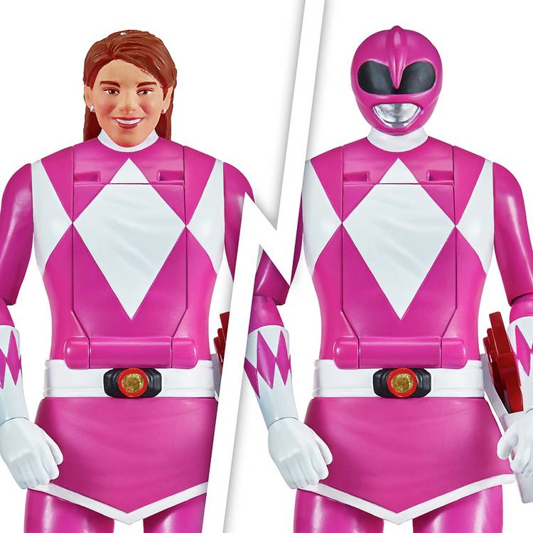 Power Rangers Auto-Morphin Pink Ranger action figure 23cm - British product