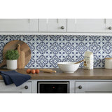 Argos D-C-Fix Jamila Blue Peel & Stick Wall Tiles 15cm x 15cm 3 Pack- Buy online at McGrocer