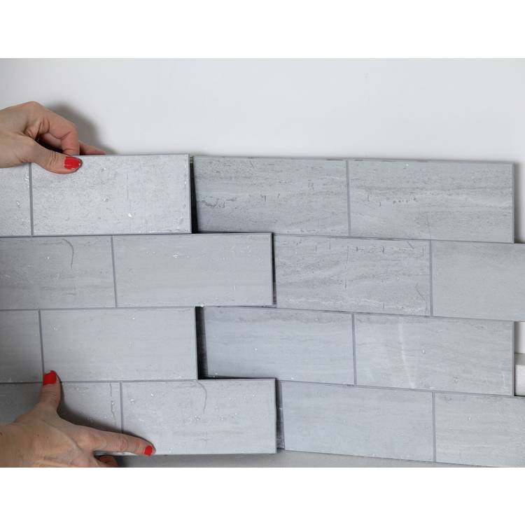 D-C-Fix concrete peel and stick wall tiles 30.5x30.5cm 5 pack, UK version