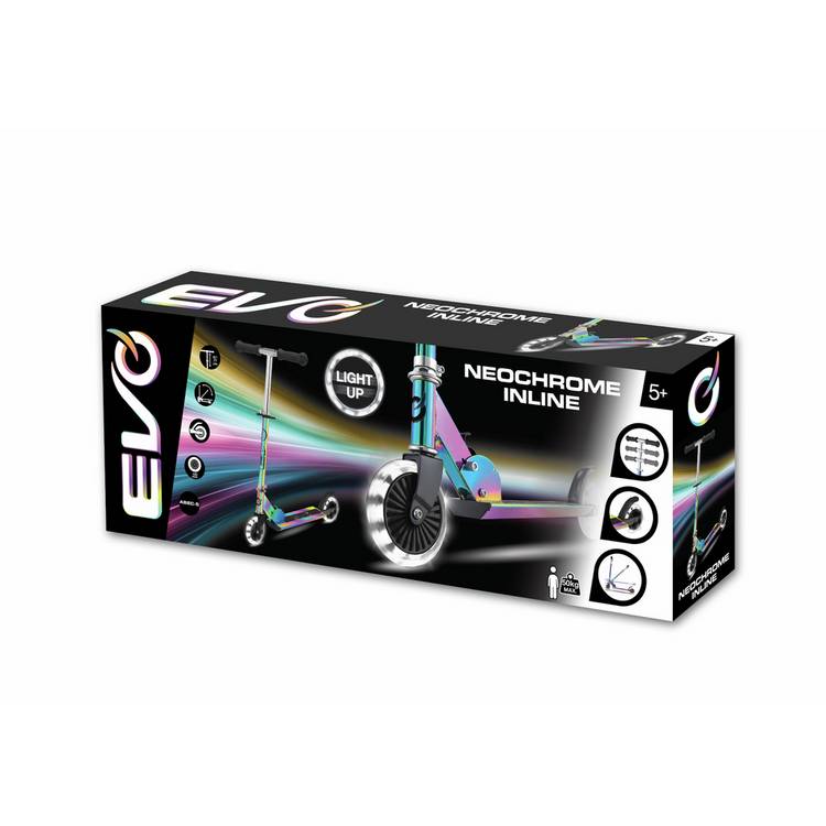 Evo Neochrome 2 Wheel Scooter Black and Blue - British product