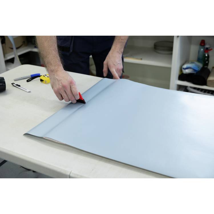 D-C-Fix blue self adhesive vinyl film 5m roll, imported from the UK