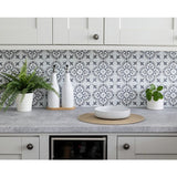 D-C-Fix Jamila Grey Peel & Stick Wall Tiles 15cm x 15cm 3 Pack - British product