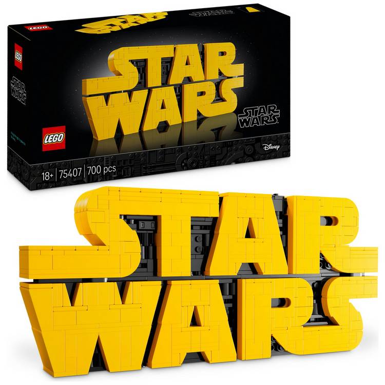 LEGO Star Wars logo building set 75407 (British brand)