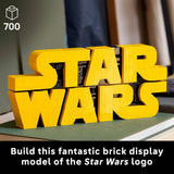LEGO Star Wars logo building set 75407 (British brand)