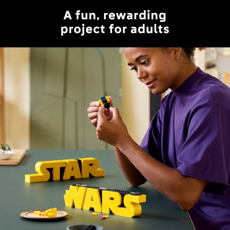 LEGO Star Wars logo building set 75407 (British brand)