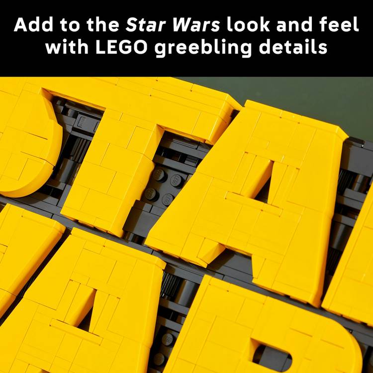 LEGO Star Wars logo building set 75407 (British brand)