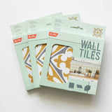 D-C-Fix yellow self adhesive vinyl wall tiles, imported from the UK