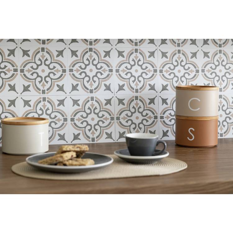 D-C-Fix Jamila Natural peel and stick tiles 15cm 3 pack, imported from the UK