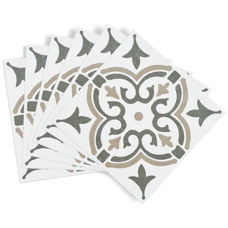 D-C-Fix Jamila Natural peel and stick tiles 15cm 3 pack, imported from the UK