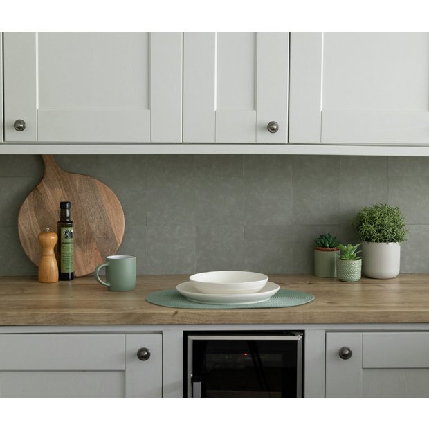 D-C-Fix Olive self-adhesive wall tiles 15cm 3-pack, UK version