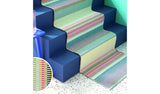 Margo Selby Buster Green flatweave runner 66x200cm, UK version