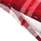 Argos Home bedding set red check single, UK version