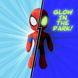 Spidey soft toy plush with glow eyes - British product