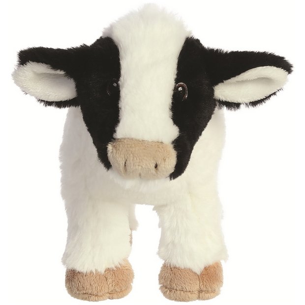 Aurora Eco Nation cow soft toy 10 inch, imported from the UK
