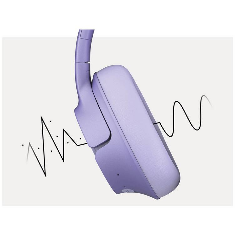Fresh 'n Rebel Clam Fuse over-ear ANC headphones Lilac, UK version