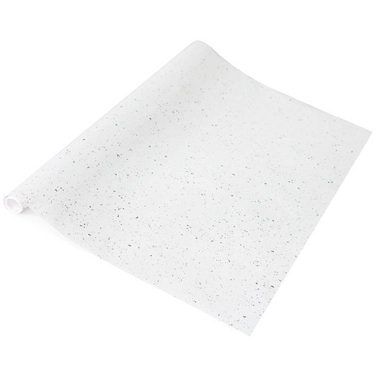 D-C-Fix white quartz self-adhesive vinyl film 67.5cm x 5m, imported from the UK