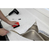 D-C-Fix white quartz self-adhesive vinyl film 67.5cm x 5m, imported from the UK