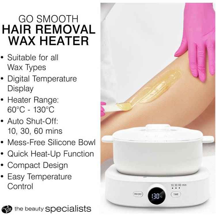 Rio Go Smooth Wax Heater 500ml imported from the UK