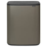Argos Brabantia Bo 60 Litre Touch Top Bin - Dark Grey- Buy online at McGrocer