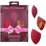 Real Techniques makeup sponge set Superstars (British brand)