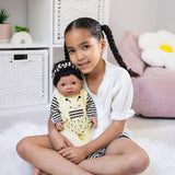 Tiny Treasures doll outfit Buzzy Bee 44cm, imported from the UK