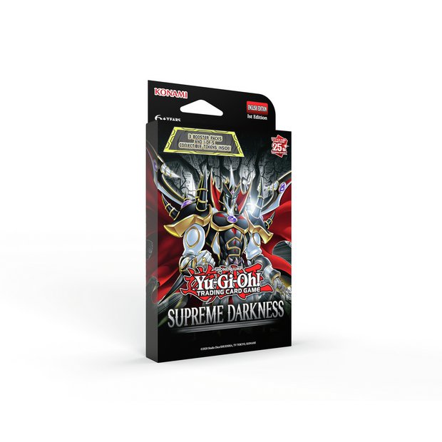 Yu-Gi-Oh trading card game Supreme Darkness 3 pack (British brand)