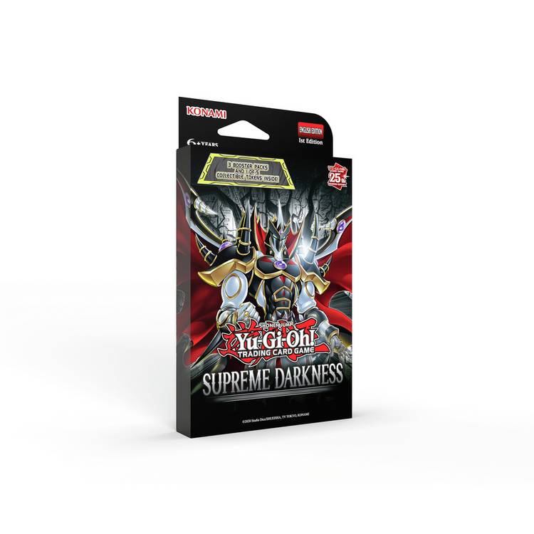 Yu-Gi-Oh trading card game Supreme Darkness 3 pack (British brand)