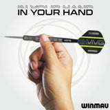 Winmau MvG Exact 23g tungsten darts set - British product