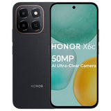 HONOR X6c smartphone Midnight Black 128GB (British brand)